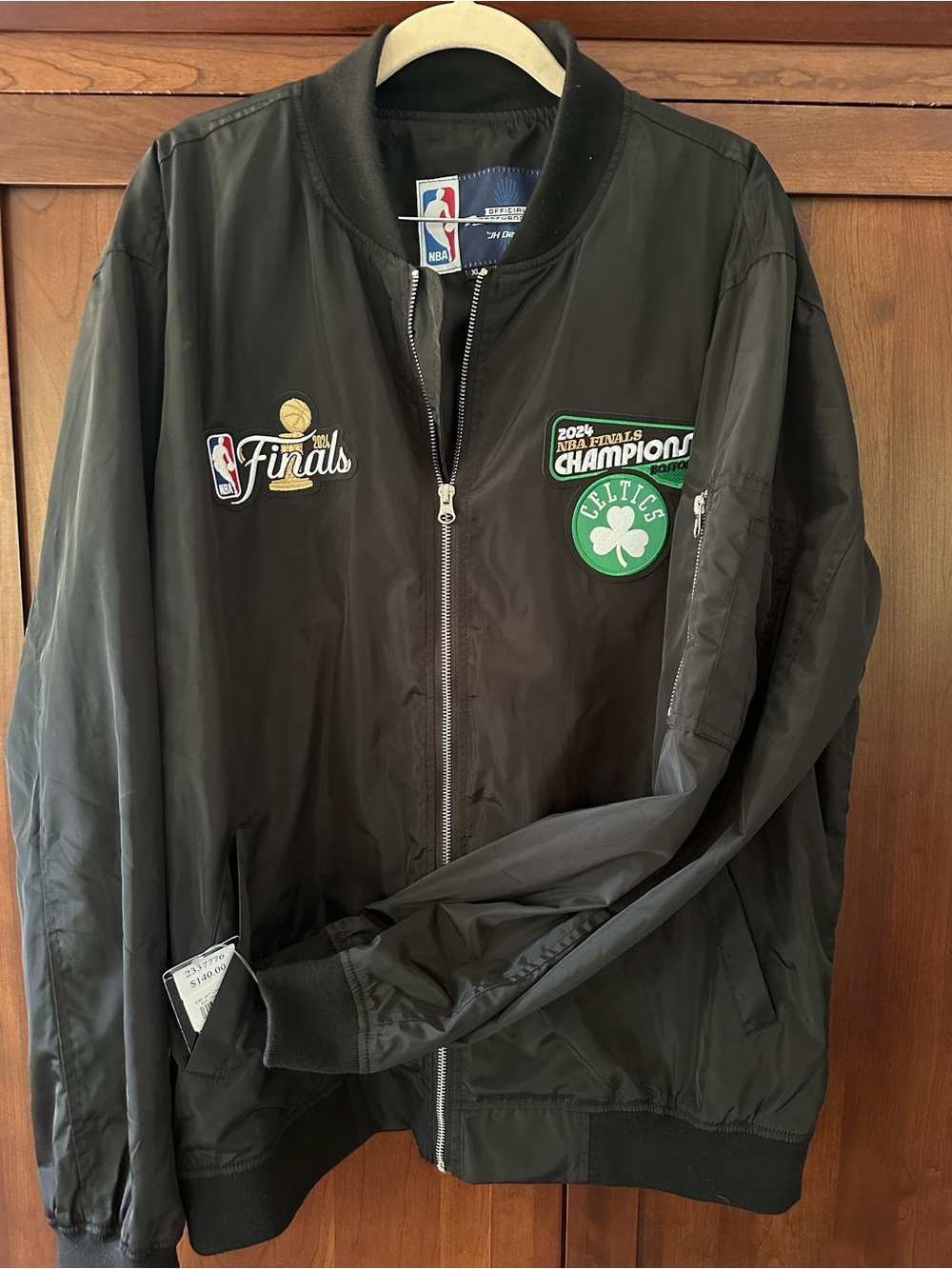 CELTICS 2024 CHAMPS JACKET